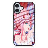 Sakura Zero Two Darling iPhone 16 Case