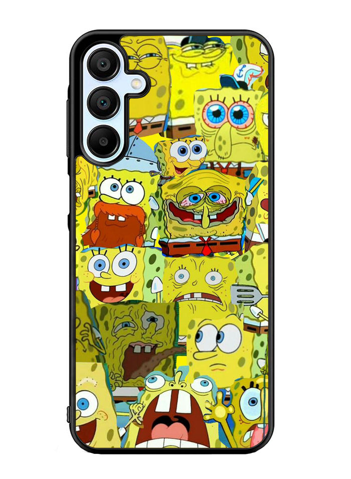 Spongebob Yellow Meme Collage Samsung Galaxy A35 5G Case OV10437