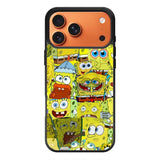 Spongebob Yellow Meme Collage iPhone 17 Pro Max Case QC10437