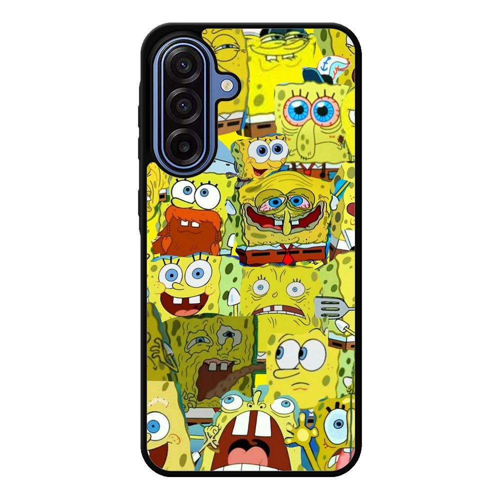 Spongebob Yellow Meme Collage Samsung Galaxy A17 Case QC10437