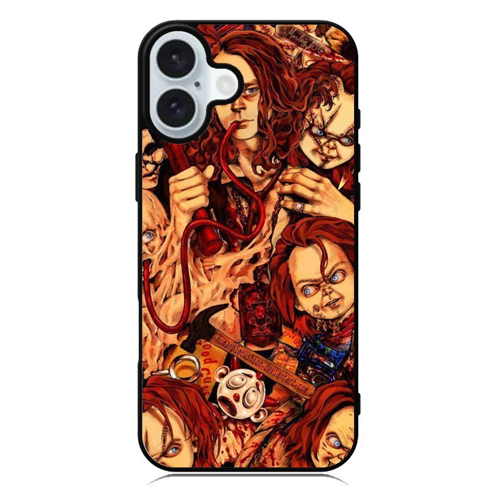 The Horror Club Chucky Chucky Doll iPhone 16 Case QC10455