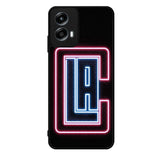 Los Angeles Clippers Neon Motorola Moto G Play 2024 Case OV9370