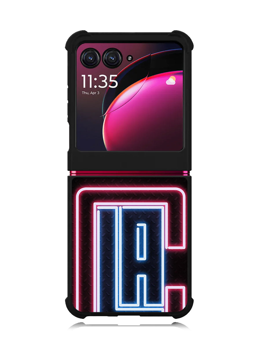 Los Angeles Clippers Neon Motorola Moto Razr Plus 2023 , Moto Razr+ 2023 Case OV9370