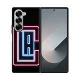Los Angeles Clippers Neon Samsung Galaxy Z Fold 7 5G Case OV9370