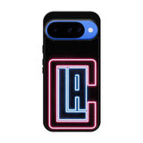Los Angeles Clippers Neon Google Pixel 10 Case OV9370