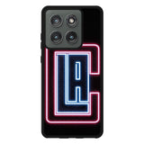 Los Angeles Clippers Neon Motorola Moto Edge 2025 Case OV9370