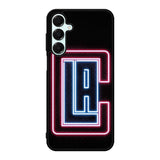 Los Angeles Clippers Neon Samsung Galaxy A16 Case OV9370