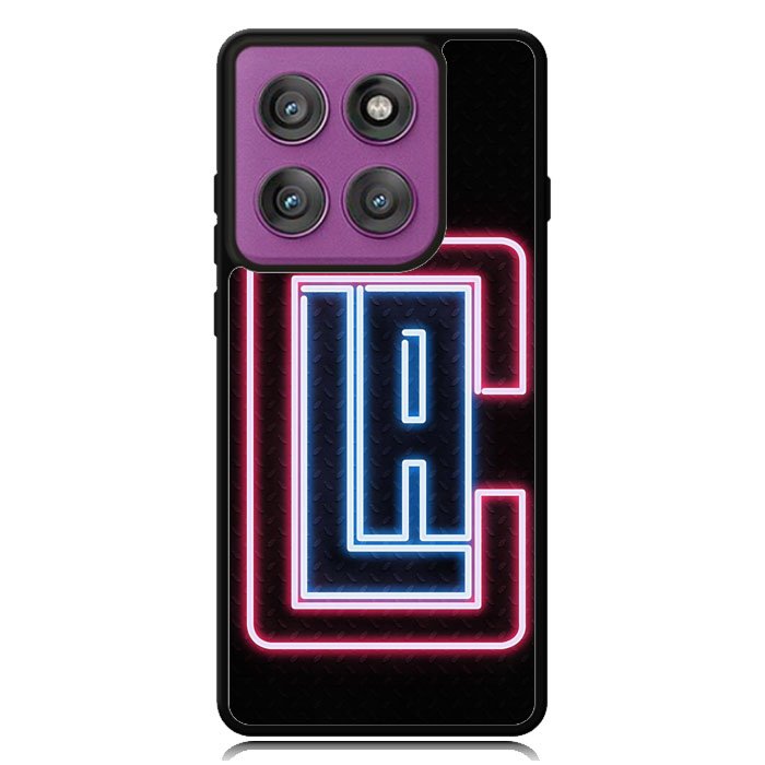 Los Angeles Clippers Neon Motorola Moto Edge 2025 | Moto Edge 60 Fusion | Moto Edge 60 Pro Case OV9370