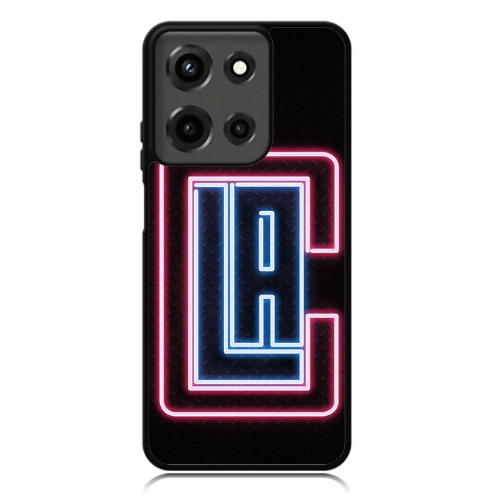 Los Angeles Clippers Neon Motorola Moto G 5G 2025 Case OV9370