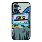 Retro Cassette Mixtape NA00236 iPhone 16 Case Cover