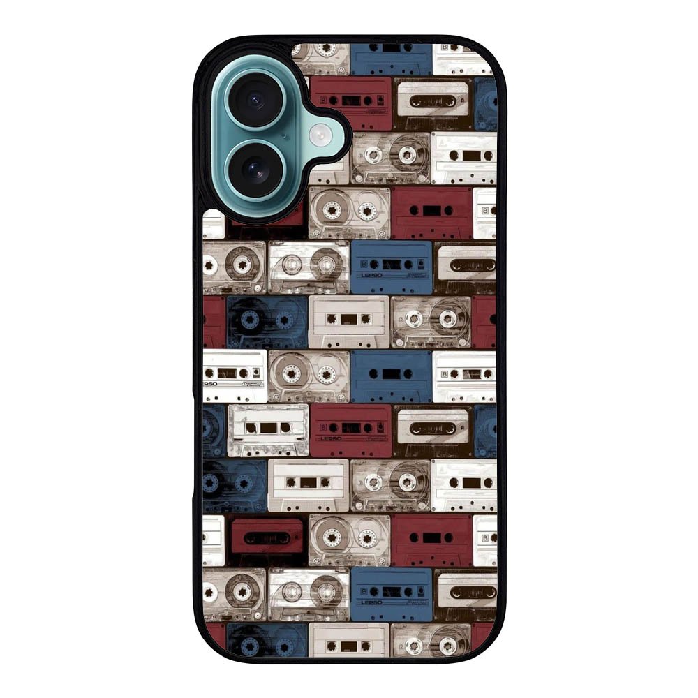 Retro Cassette Vintage NA00237 iPhone 16 Case Cover