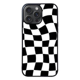 Retangel black white NDK0065 iPhone 15 Pro Max Case