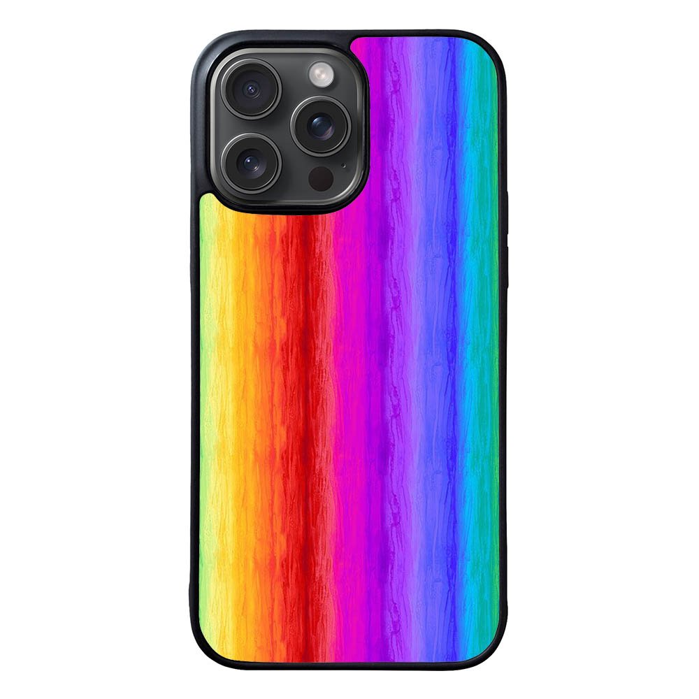 rainbow wood NDK0093 iPhone 15 Pro Max Case