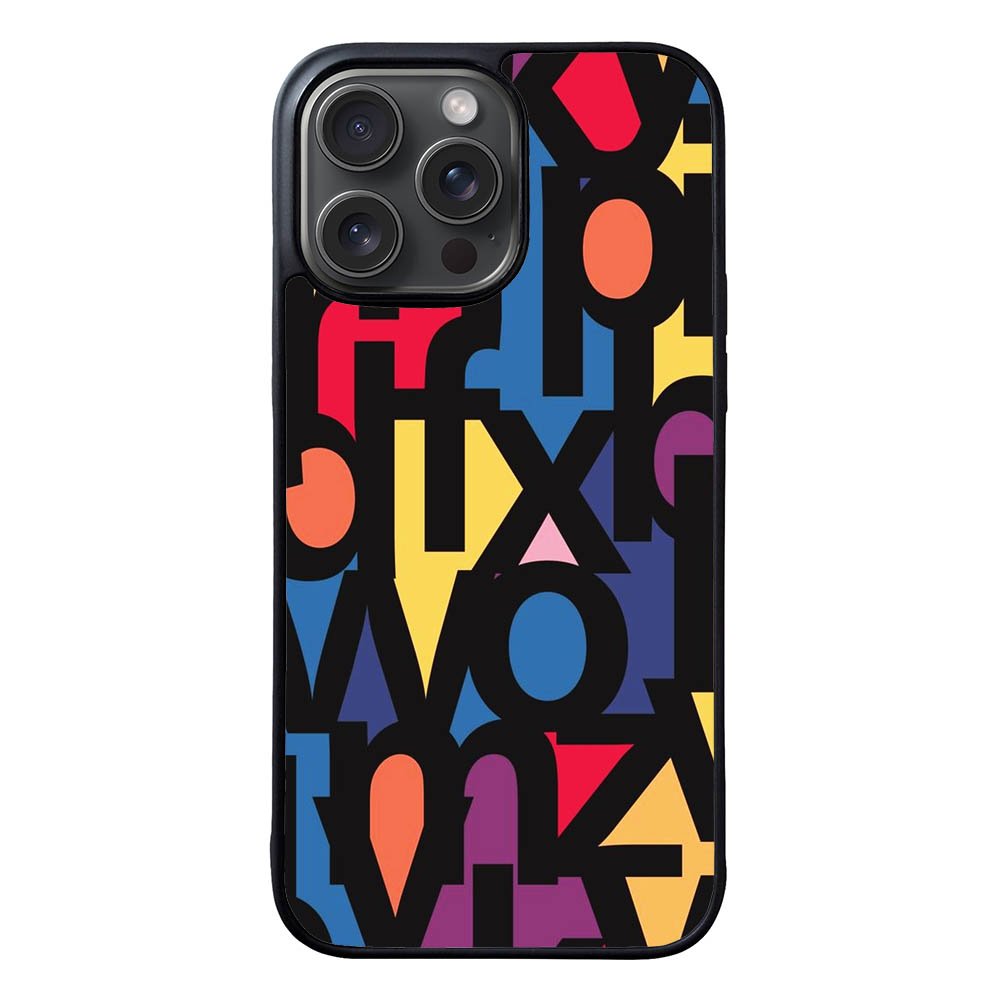 alpabet pattern NDK0123 iPhone 15 Pro Max Case