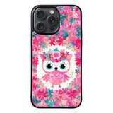 Cute Pink Floral Owl NDK0132 iPhone 15 Pro Max Case