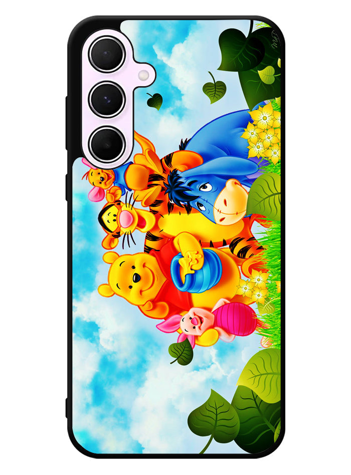 Winnie The Pooh Cartoon Samsung Galaxy A35 5G Case