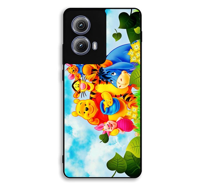 Winnie The Pooh Cartoon Motorola Moto Edge 2024 Case OV3075