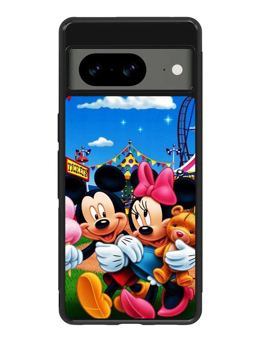 Mickey Mouse Wallpaper Google Pixel 8A Case QC1485