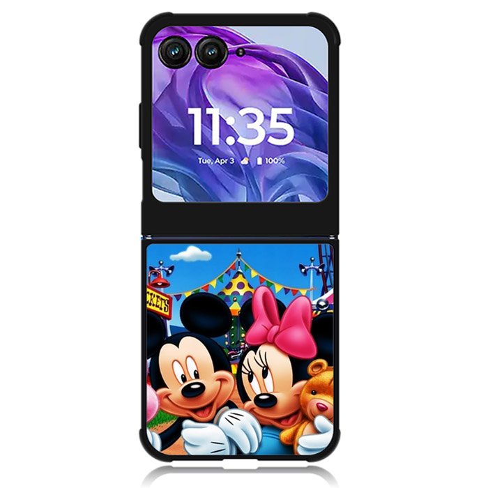 Mickey Mouse Wallpaper Motorola Moto Razr Plus 2024 , Moto Razr+ 2024 Case OV1485