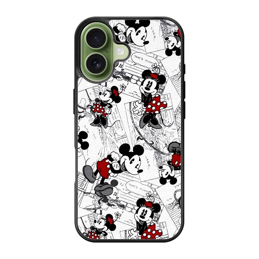 mickey mouse wallpaper iPhone 17 Case QC3287