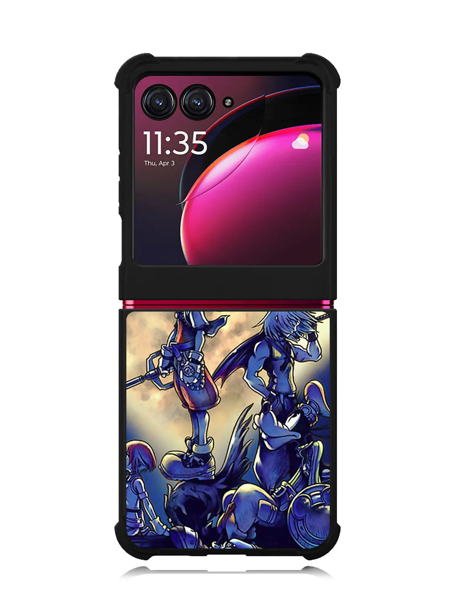 Anime Kingdom Hearts Dark Motorola Moto Razr Plus 2023 , Moto Razr+ 2023 Case OV3805