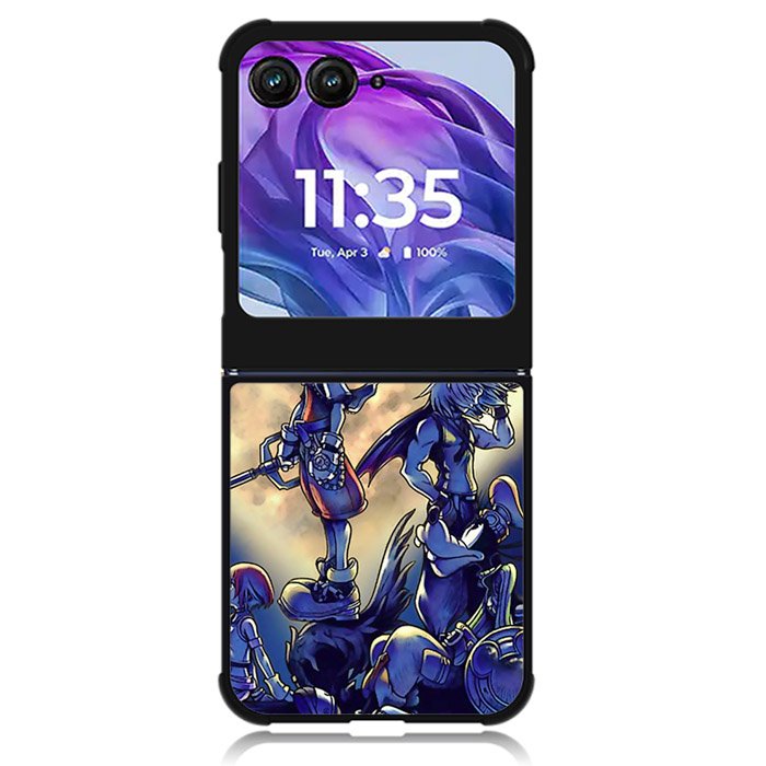 Anime Kingdom Hearts Dark Motorola Moto Razr Plus 2024 , Moto Razr+ 2024 Case OV3805