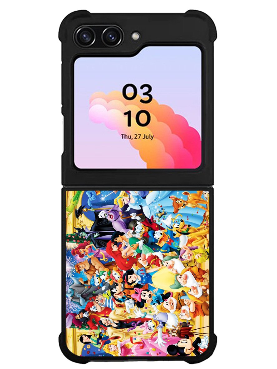 All Characters Disne Samsung Galaxy Z Flip 5 5G 2023 Case OV3795
