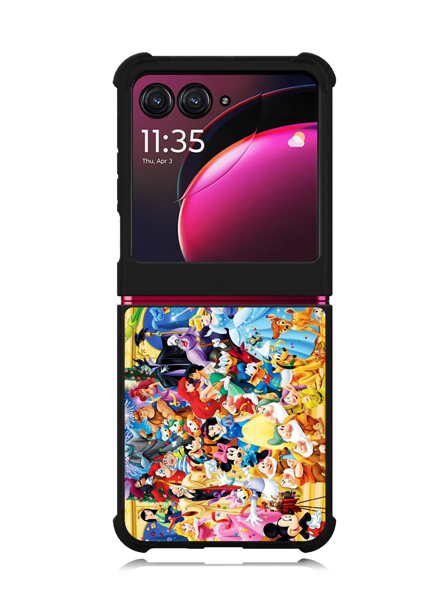 All Characters Disne Motorola Moto Razr Plus 2023 , Moto Razr+ 2023 Case OV3795