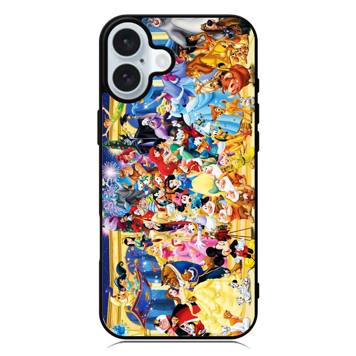 All Characters Disne iPhone 16 Case QC3795