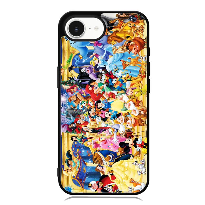 All Characters Disne iPhone 16e Case OV3795