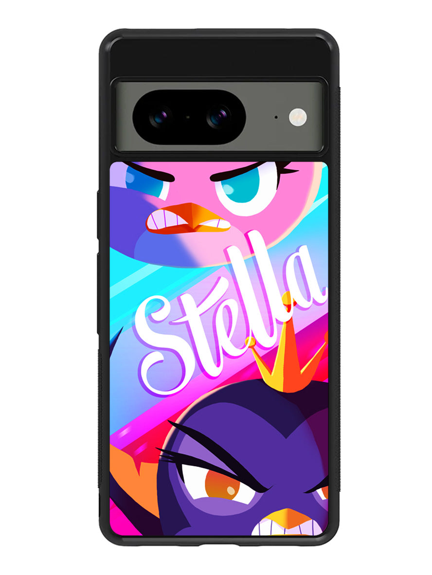 angry birds stella Google Pixel 8 Case QC1492