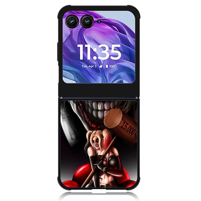 Joker Quinn Motorola Moto Razr Plus 2024 , Moto Razr+ 2024 Case OV1493