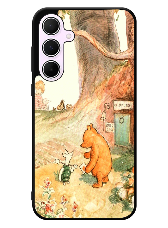 winnie the pooh vintage Samsung Galaxy A35 5G Case
