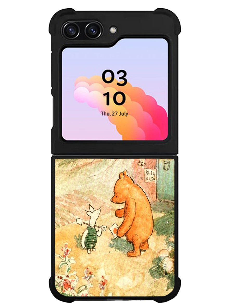 winnie the pooh vintage Samsung Galaxy Z Flip 5 5G 2023 Case