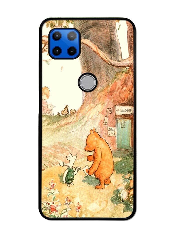 winnie the pooh vintage Motorola Moto G 5G Case , Moto One 5G Ace Case