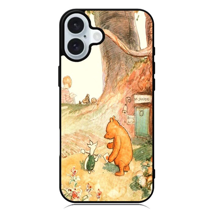 winnie the pooh vintage iPhone 16 Case