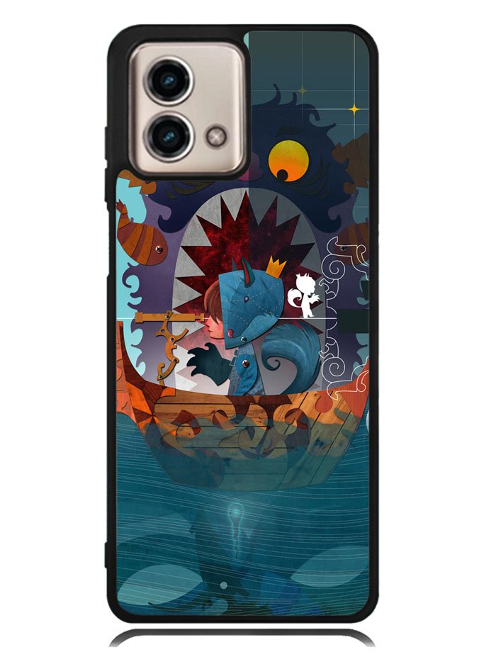 Where the Wild Things Are cartoon Wallpaper Motorola Moto G Stylus 5G 2023 Case OV1494