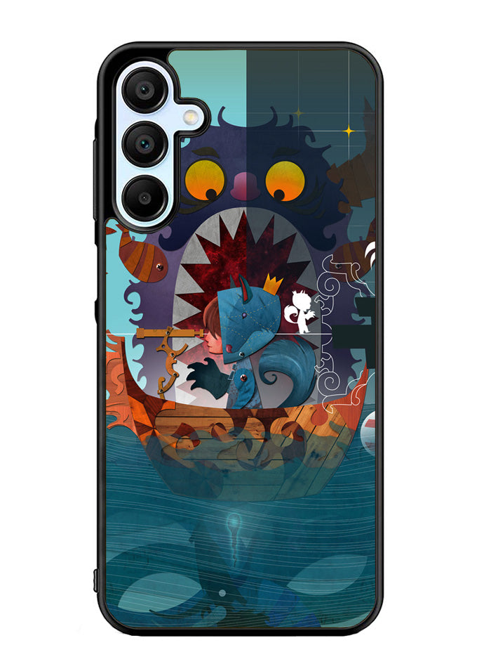 Where the Wild Things Are cartoon Wallpaper Samsung Galaxy A15 5G Case OV1494