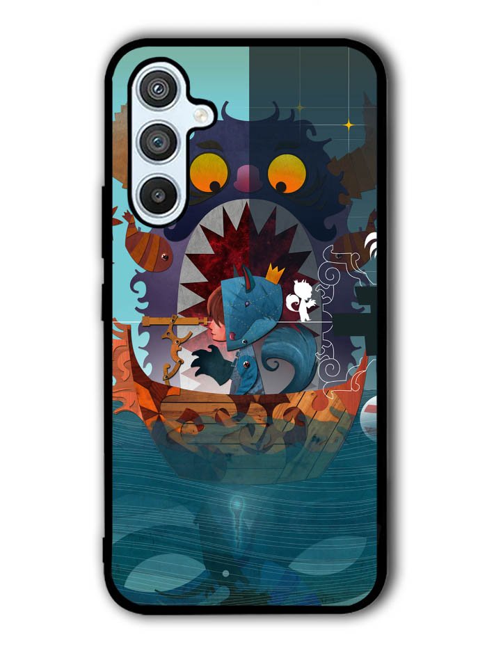 Where the Wild Things Are cartoon Wallpaper Samsung Galaxy A14 5G Case QC1494
