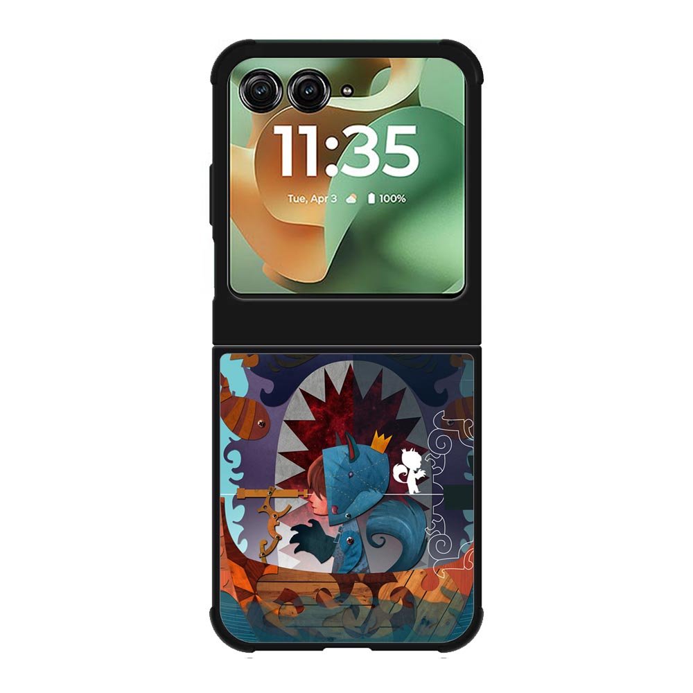 Where the Wild Things Are cartoon Wallpaper Motorola Moto RAZR 2025 Case OV1494