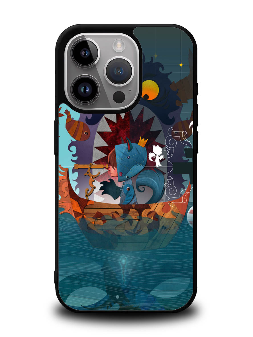 Where the Wild Things Are cartoon Wallpaper iPhone 16 Pro Case OV1494