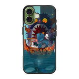 Where the Wild Things Are cartoon Wallpaper iPhone 17 Case QC1494