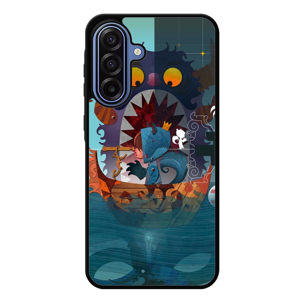 Where the Wild Things Are cartoon Wallpaper Samsung Galaxy A17 Case QC1494