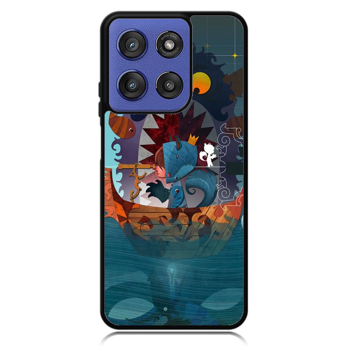 Where the Wild Things Are cartoon Wallpaper Motorola Moto G Stylus 5G 2025 Case OV1494