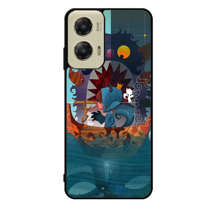 Where the Wild Things Are cartoon Wallpaper Motorola Moto G Stylus 5G 2024 Case OV1494