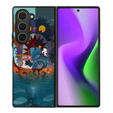 Where the Wild Things Are cartoon Wallpaper Samsung Galaxy Z Fold 6 5G 2024 Case OV1494