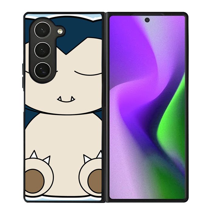 Snorlax Or Kabigon Samsung Galaxy Z Fold 6 Case
