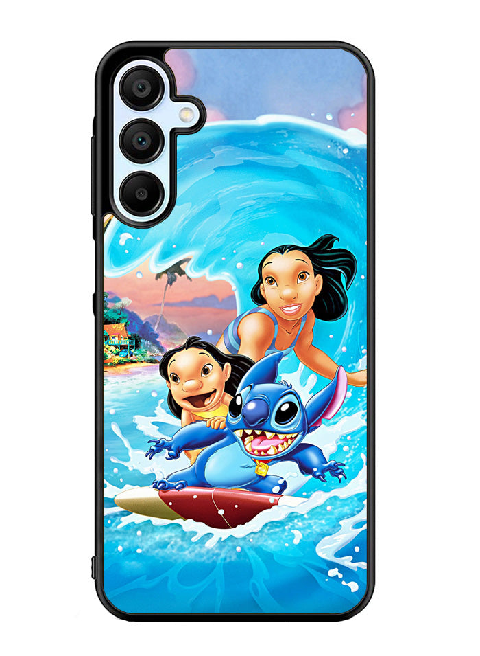 lilo stitch Wallpaper Samsung Galaxy A35 5G Case OV1499