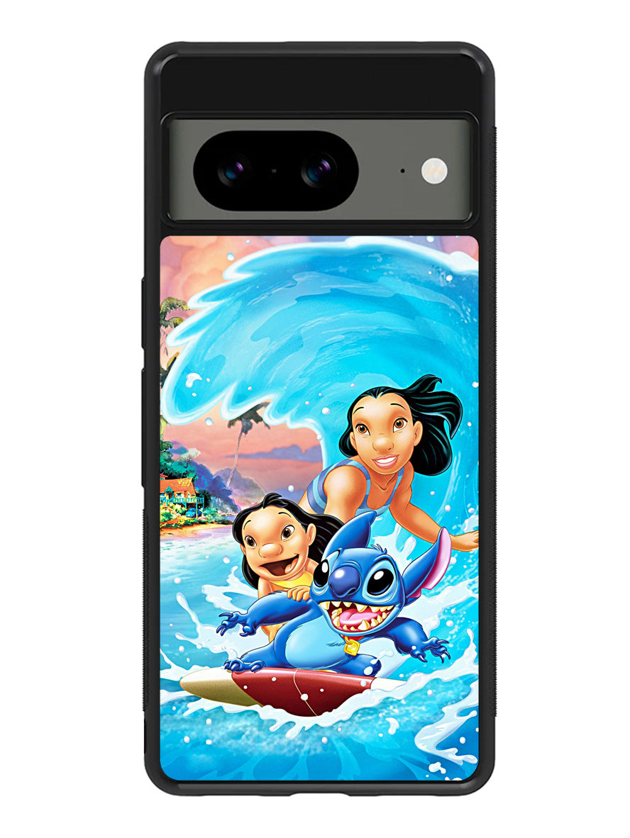 lilo stitch Wallpaper Google Pixel 8A Case QC1499