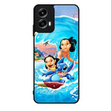 lilo stitch Wallpaper Motorola Moto G Play 2024 Case OV1499